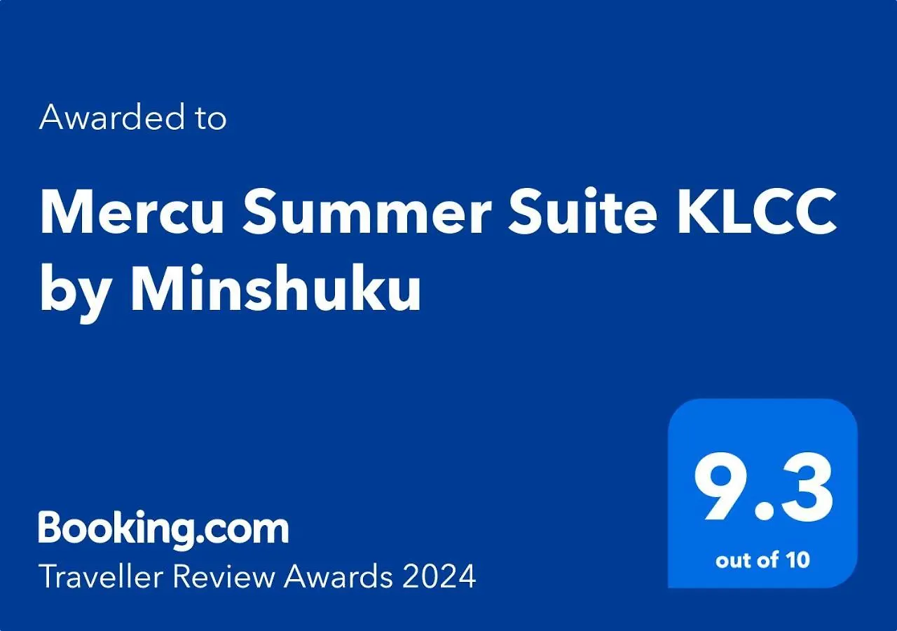 Mercu Summer Suite Klcc By Minshuku Kuala Lumpur Apartamento
